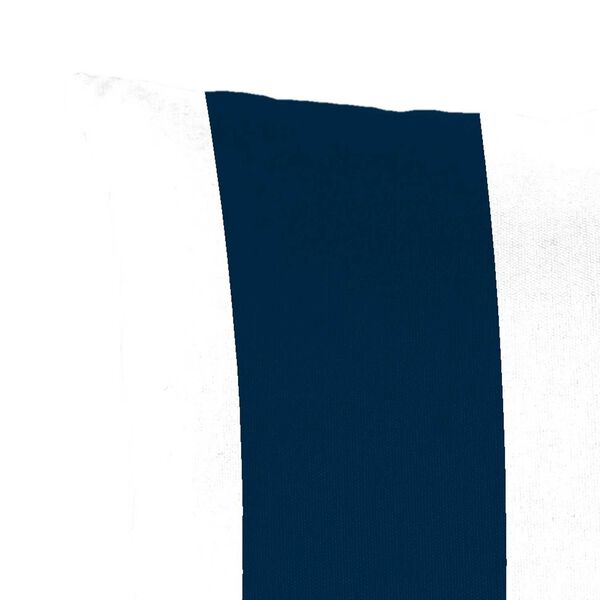 Cabana Navy Blue 18 x 12 Inches Knife Edge Lumbar Throw Pillows , Set of Two, image 5