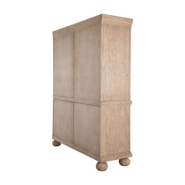 Delmont Blonde Natural and Antique Bronze Cabinet, image 5