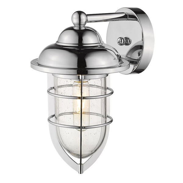Dylan Chrome One-Light Outdoor Wall Mount, image 5