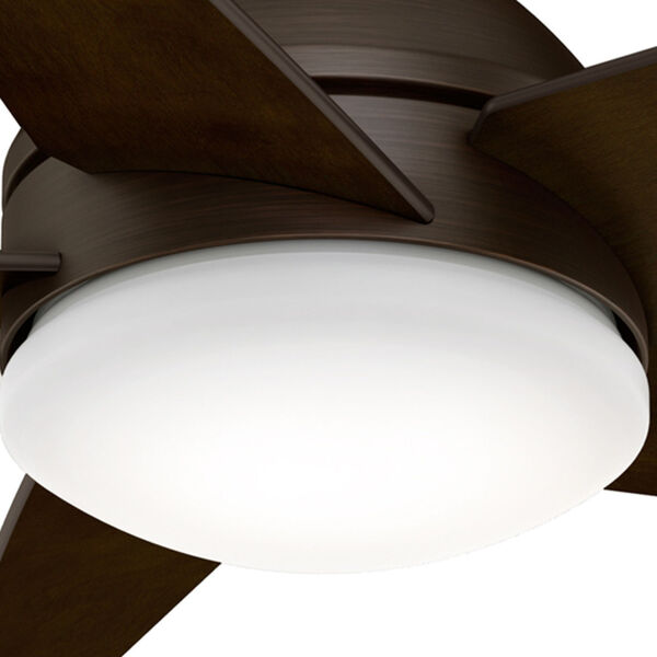 Isotope Brushed Cocoa 44-Inch LED Ceiling Fan, image 4