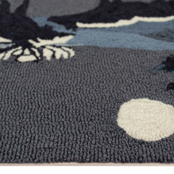 Liora Manne Frontporch Black 24 x 36 Inches Moonlit Moose Indoor/Outdoor Rug, image 4
