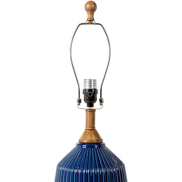 Lennon Blue One-Light Table Lamp, image 4