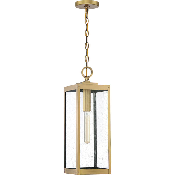 Westover Antique Brass One-Light Outdoor Pendant, image 2