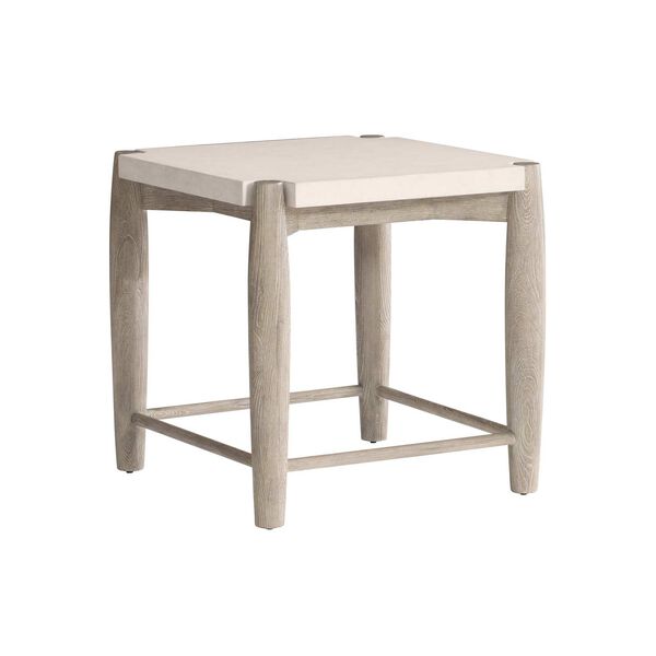 Ashbrook White and Weathered Greige Side Table, image 4