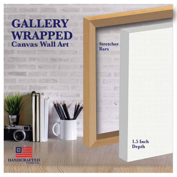 Verte View Gallery Wrapped Canvas, image 4