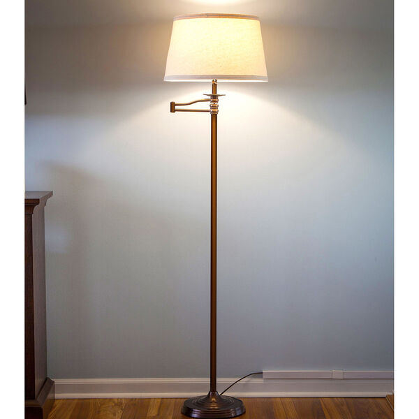 Caden Bronze LED Floor Lamp, image 4