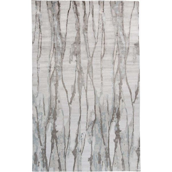 Dryden Taupe Ivory Gray Area Rug, image 1