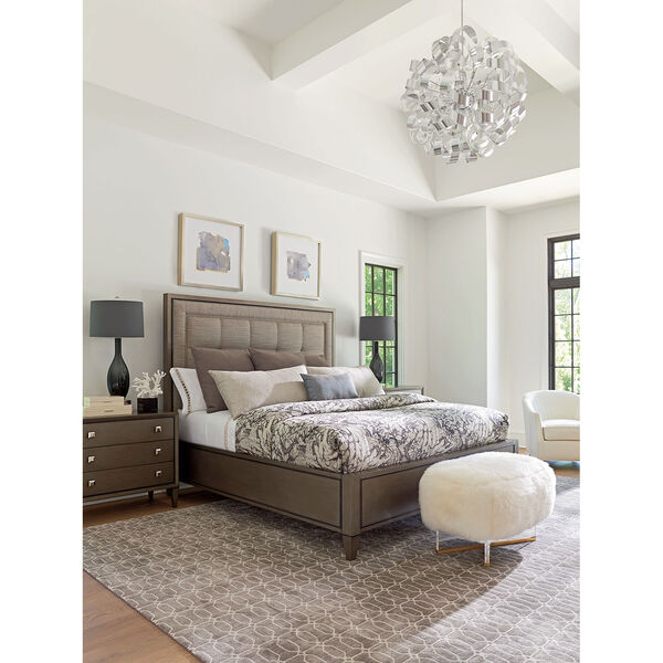 Ariana St. Tropez Upholstered Panel Bed, image 3