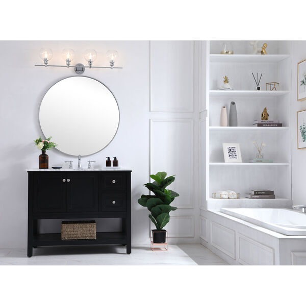 Collier Chrome Four-Light Bath Vanity, image 2