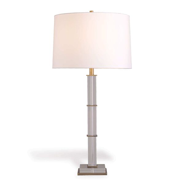 Metro Aged Brass One-Light Table Lamp, image 1