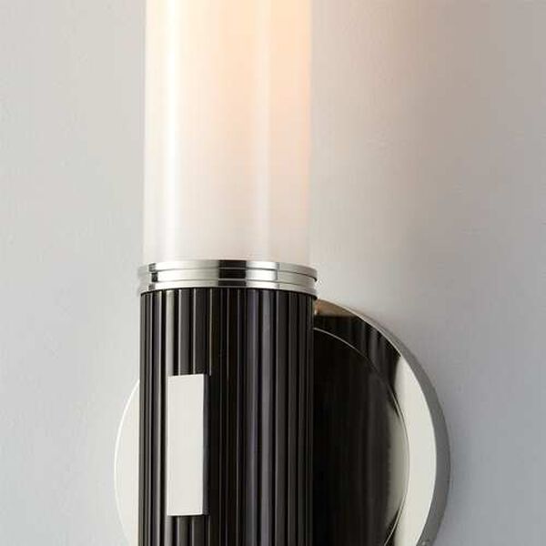 Crewe Polished Nickel One-Light Wall Sconce, image 4