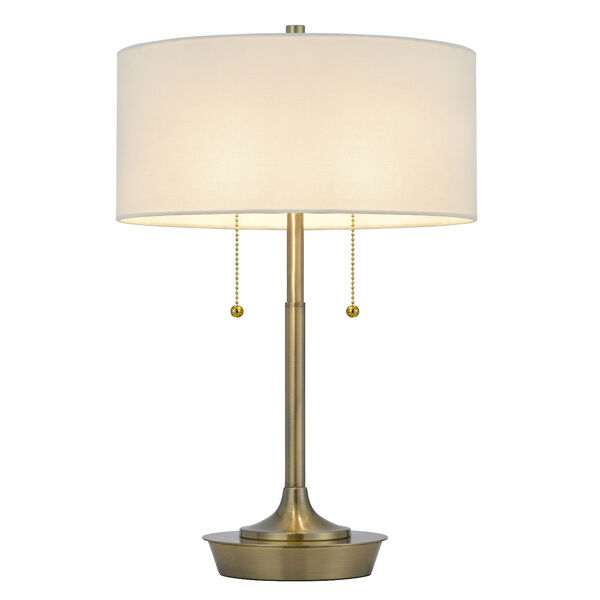 Kendal Antique Brass Two-Light Table Lamp, image 6