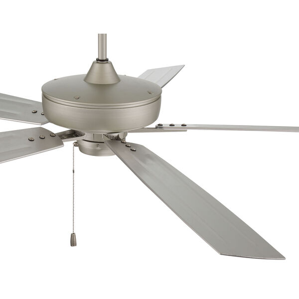 Super Pro Painted Nickel 60-Inch Ceiling Fan, image 4