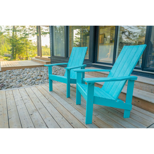 Generation Turquoise Outdoor Adirondack Chair, image 2