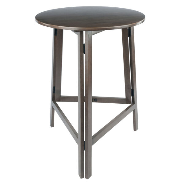Torrence Oyster Gray High Round Table, image 1