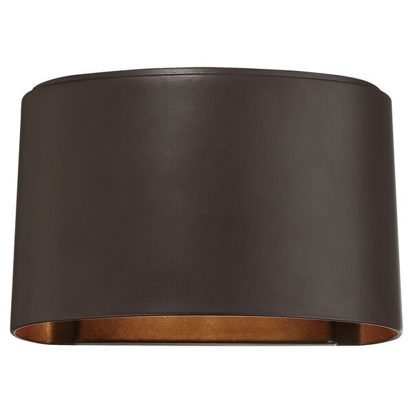 Everton Dorian Bronze LED One-Light Outdoor Wall Sconce, image 1
