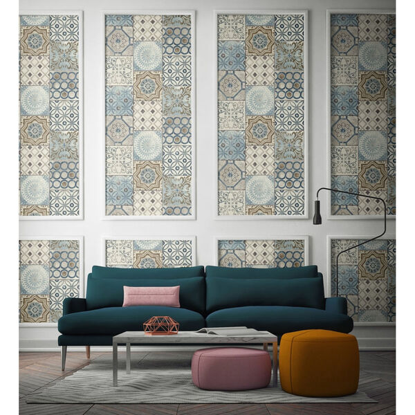 NextWall Morocaan Tile Peel and Stick Wallpaper, image 4
