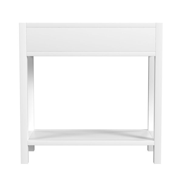 Lark White 30-Inch Nightstand with Drawer, image 5