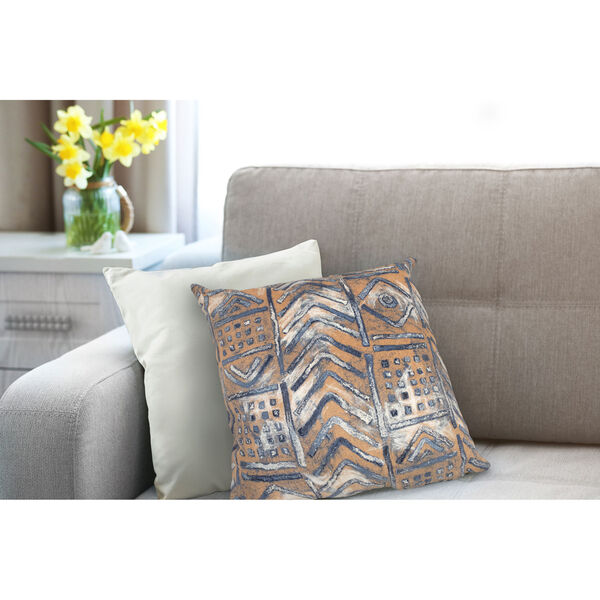 Liora Manne Visions III Multicolor Bambara Indoor/Outdoor Pillow, image 3