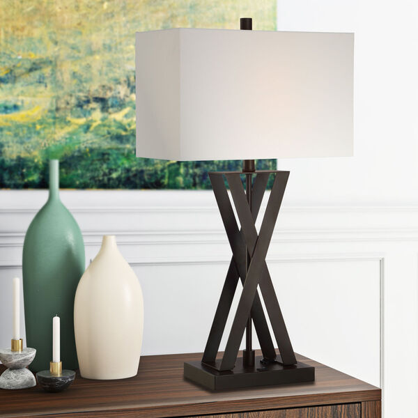 Fonda Dark Bronze One-Light Table Lamp, image 3