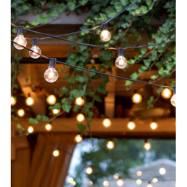 Ambience Pro Black 12-Light LED Outdoor Solar Thin Wire String Light, image 4