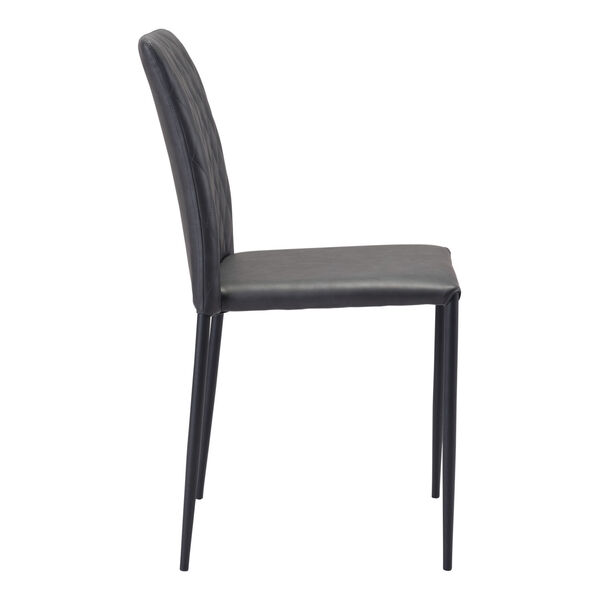 Harve Black Dining Chair, Set of Two, image 3