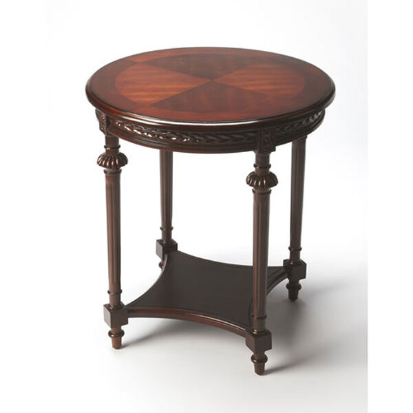 Wellington Dark Brown Side Table, image 1
