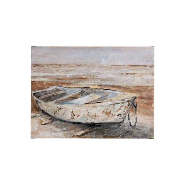 Multicolor Weathered Rowboat I Wall Art, image 1
