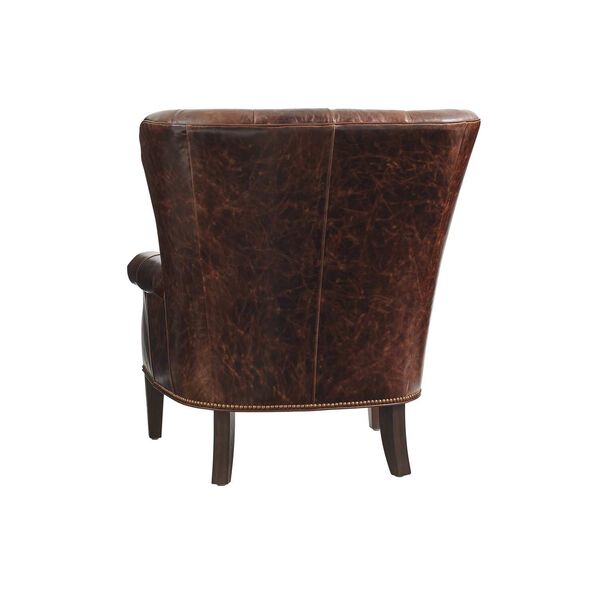 Silverado Walnut Leather Chair, image 2