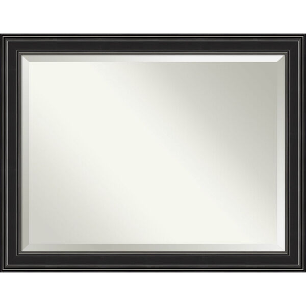 Ridge Black Bathroom Vanity Wall Mirror, image 1