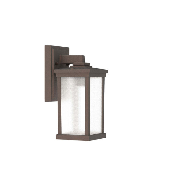 Bronze One-Light Outdoor Wall Sconce, image 1