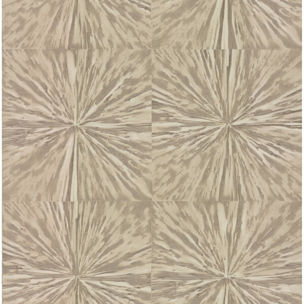 Antonina Vella Elegant Earth Light Glint Squareburst Geometric Wallpaper, image 2