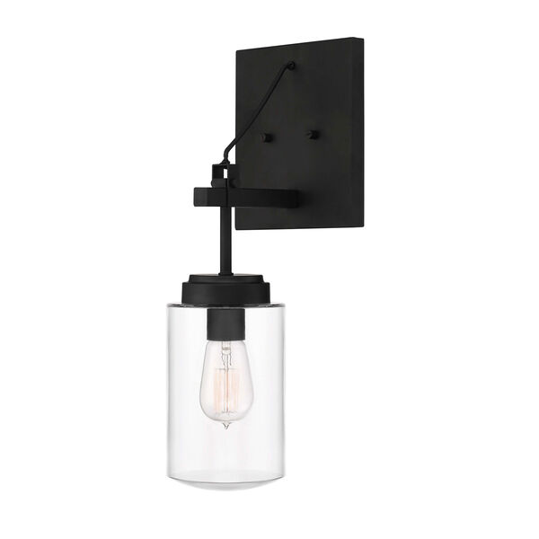 Crosspoint Espresso One-Light Outdoor Wall Sconce, image 1