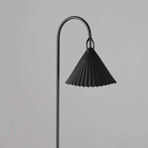 Odette Black One-Light Outdoor Lamp, image 2