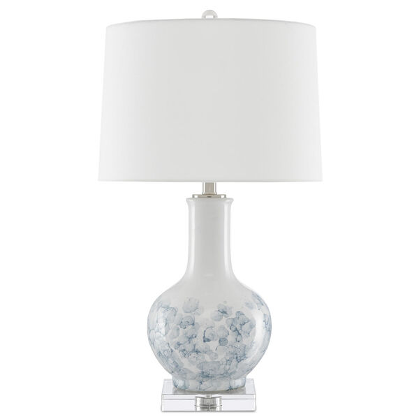 Myrtle White and Blue One-Light Table Lamp, image 2