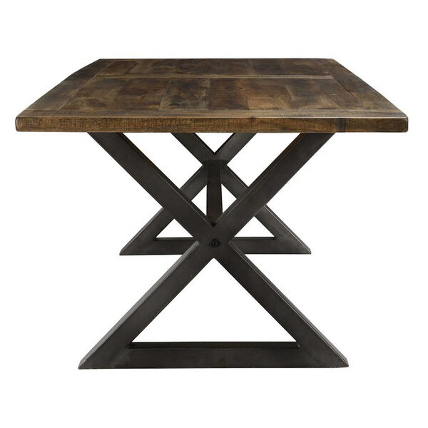 Kenny Brown and Black Dining Table, image 4