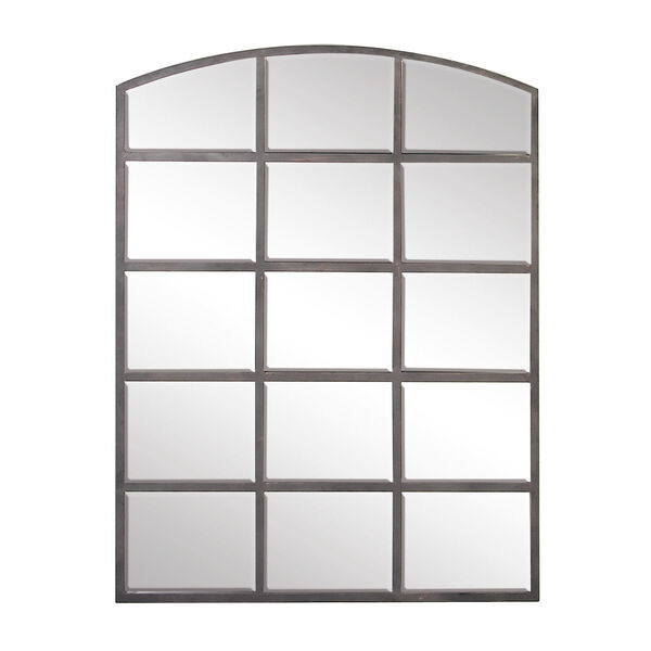 Clear Metal Wall Mirror, 48-Inch x 36-Inch, image 2