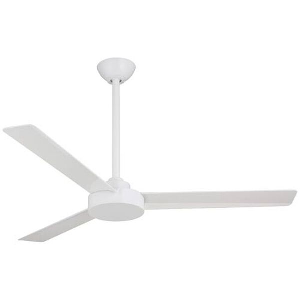 Roto Flat White 52-Inch Ceiling Fan, image 1