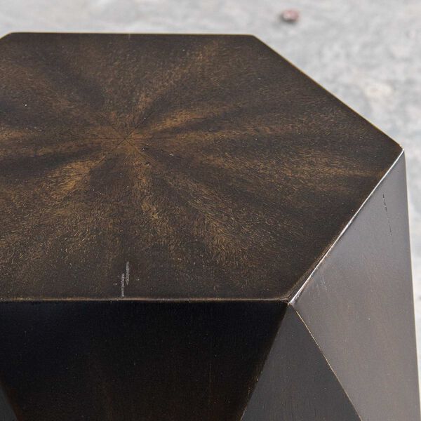 Volker Black Geometric Accent Table, image 6