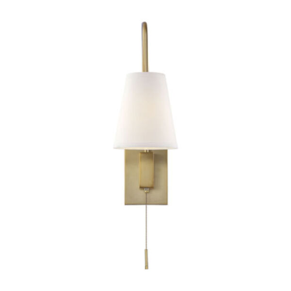 Ava Polished Brass Six-Inch One-Light Wall Sconce, image 5