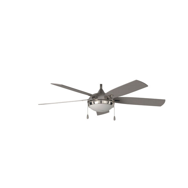 Lun-Aire Brushed Nickel LED Ceiling Fan, image 3