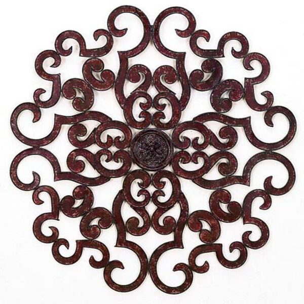 Medallion Brown Taupe Wall Grille, image 1