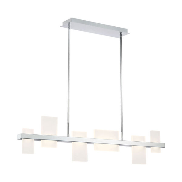 Pannello Chrome Integrated LED Chandelier, image 2