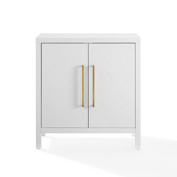 Darcy White Accent Cabinet, image 1