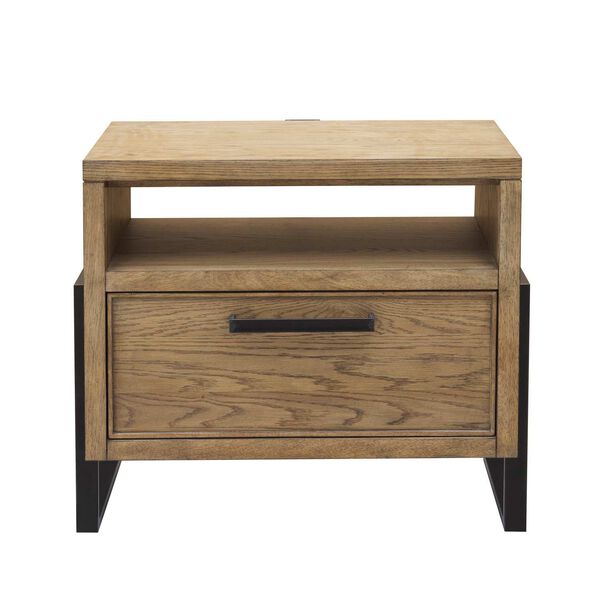 Catalina Distressed Wood Accent Nightstand, image 3