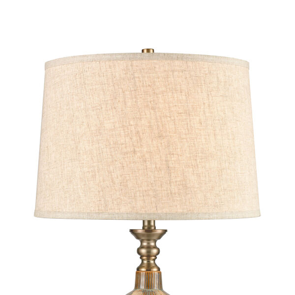Redmond Brown Antique Brass One-Light Table Lamp, image 3