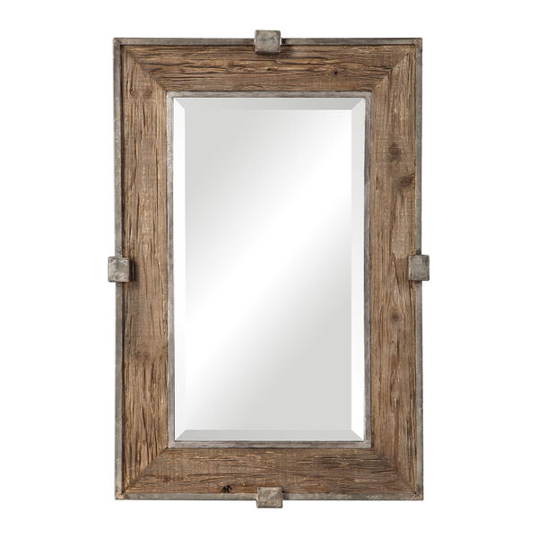 Siringo Weathered Wood Mirror, image 2