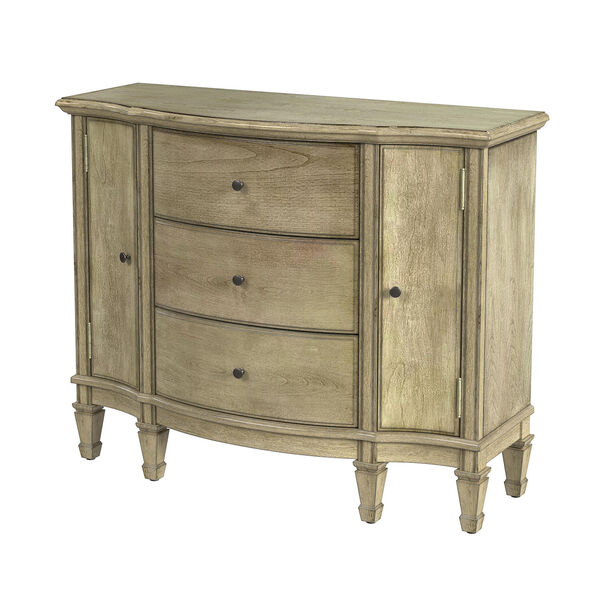 Sheffield Antique Beige Accent Cabinet with Drawers, image 1