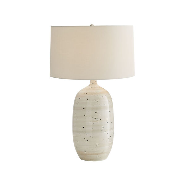 Jordyn Sand Dollar and White One-Light Table Lamp, image 2