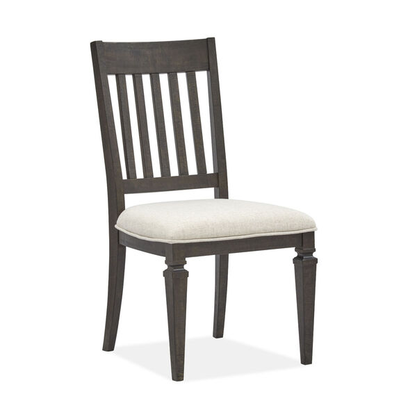 Calistoga Brown Dining Side Chair with Upholstered Seat, image 1